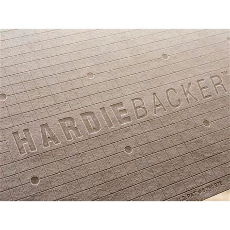 hardie backer boards.